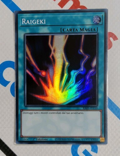 Raigeki super rara - raigeki, •