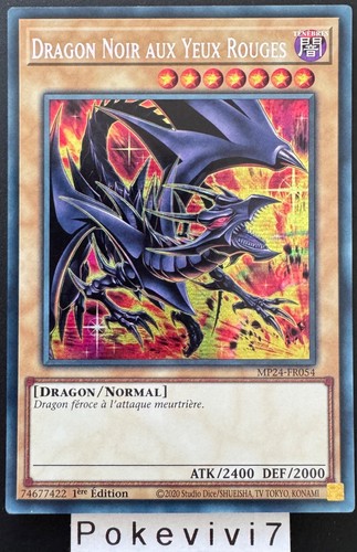 Carte dragon noir - yu-gi-oh!,