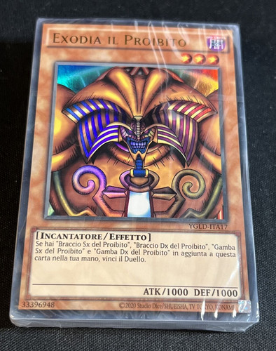 Yugioh deck exodia completo - exodia, 5