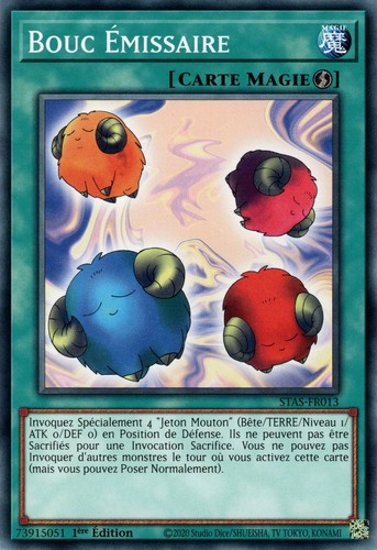 Bouc émissaire - yu-gi-oh!,