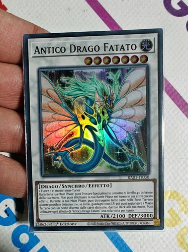 Antico drago fatato super rara - fatato,