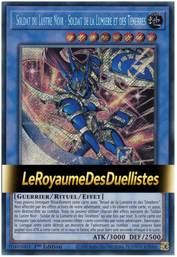 Soldat du lustre - yu-gi-oh!,