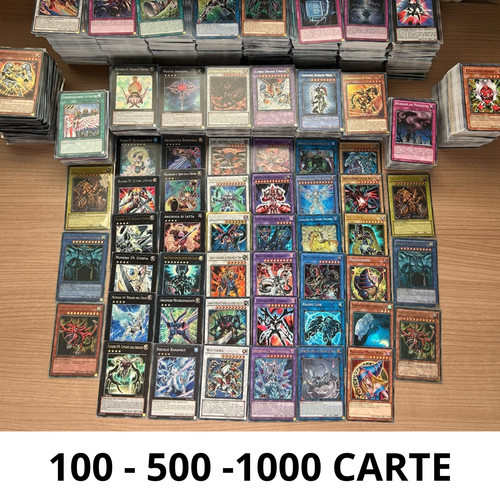 Lotto 100 500 - 1000, carte