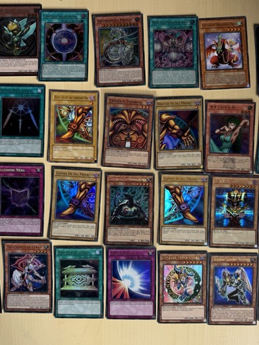 Lotto carte oh - yu-gi-oh, exodia