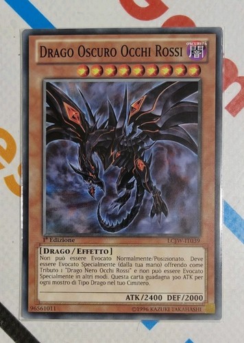 Drago oscuro occhi rossi - drago,