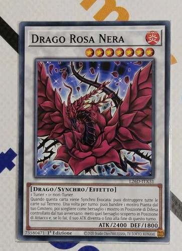 Drago rosa nera - drago,