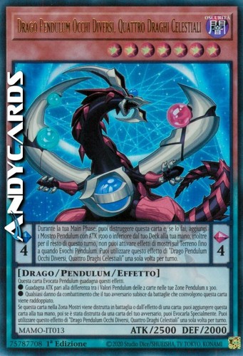 Drago pendulum occhi diversi - pendulum,