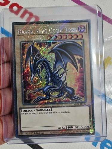 Drago nero occhi rossi - occhi,